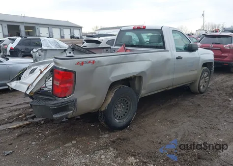 2014 Chevrolet Silverado 1500 Work Truck 1Wt из США, поврежденный, VIN 1GCNKPEC2EZ395507